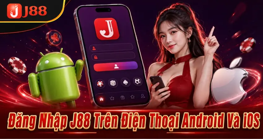 Đăng Nhập J88 Trên Điện Thoại Android Và iOS