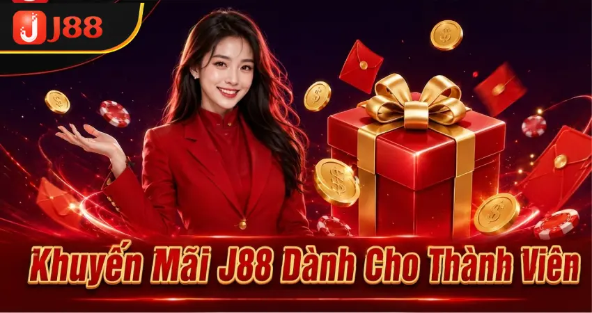 Khuyến Mãi J88 Dành Cho Thành Viên