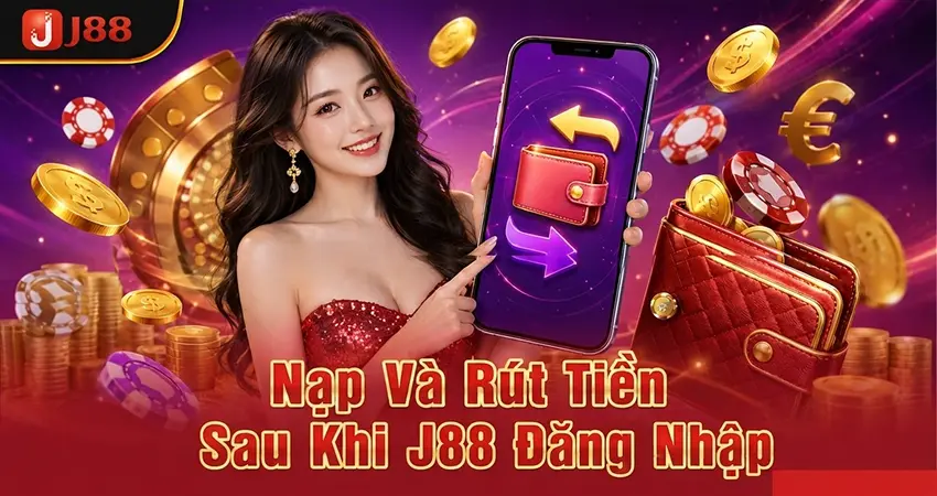 Nạp Và Rút Tiền Sau Khi J88 Đăng Nhập