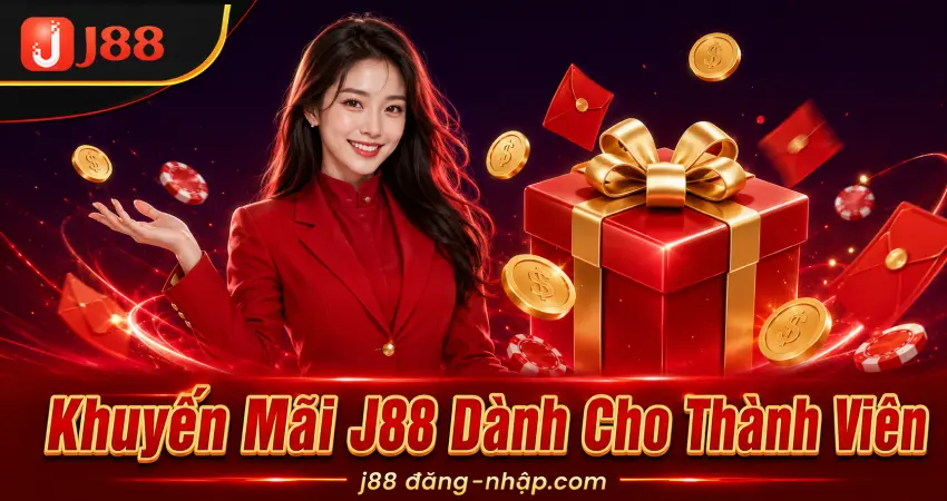 Khuyến Mãi J88 Dành Cho Thành Viên