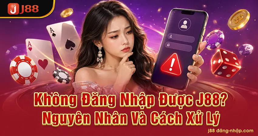 Không Đăng Nhập Được J88? Nguyên Nhân Và Cách Xử Lý